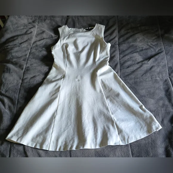 White House Black Market | Dresses | White House Black Market White Aline  Dress | Poshmark